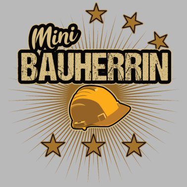 Motiv Minibauherrin - Baustellenkinder
