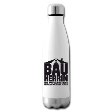 Einzug Trinkflasche - Bauherrin wichtige Ansprechpartnerin
