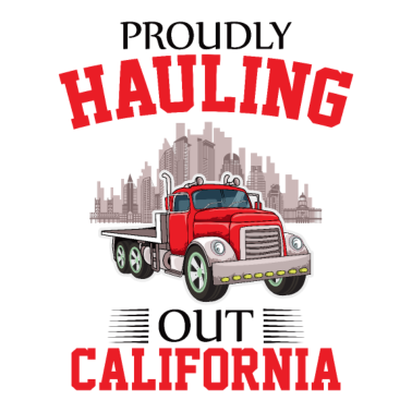 Motiv Möbeltransport Kalifornien Lastwagen Haus