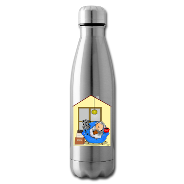 Einzug Trinkflasche - Haus und Hund