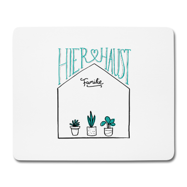 Einzug Mousepad - Haus | Familie | Name personalisiert | Einzug