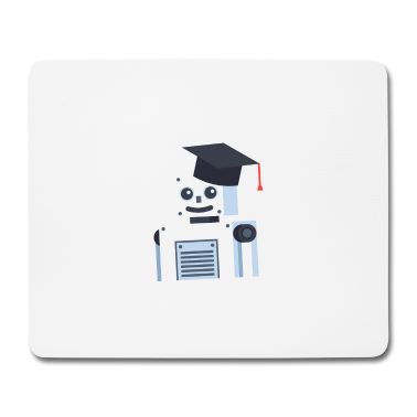 Einzug Mousepad - Studierender Roboter - künstliche Intelligenz