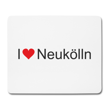 Einzug Mousepad - I love Neukölln