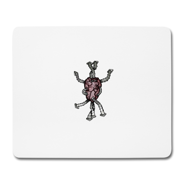 Einzug Mousepad - Herz-Maschine | Zukunft, Roboter & Biotechnologie