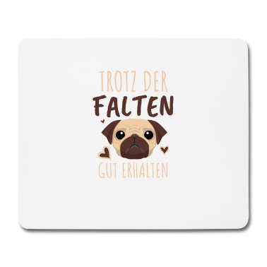 Einzug Mousepad - Mops Motiv für Oma - Mops-Besitzer