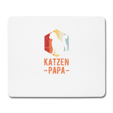 Einzug Mousepad - Katzenpapa Katzenbesitzer Geschenk Katzenzüchter