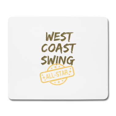 Einzug Mousepad - West Coast Swing All Star Jack and Jill WCS