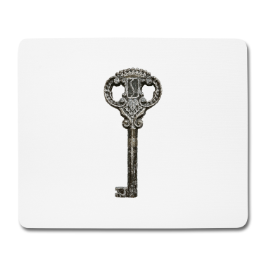 Einzug Mousepad - Antik Vintage Retro Schlüssel Deko Design