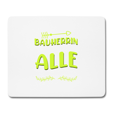 Einzug Mousepad - Bauherrin Ansprechpartnerin für wichtige Fragen