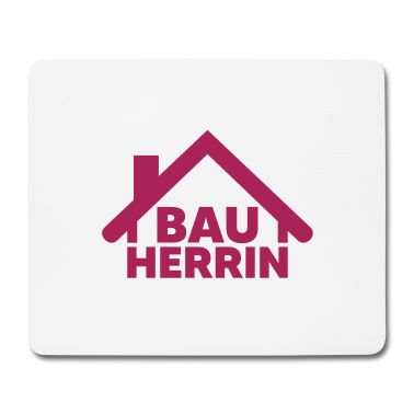 Einzug Mousepad - Bauherrin Hausbau Eigenheim Baustelle Haus bau
