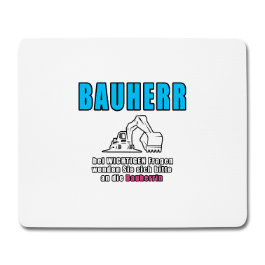 Einzug Mousepad - Bauherr