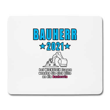 Einzug Mousepad - Bauherr 2021