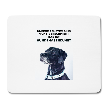 Einzug Mousepad - Witziger Hundespruch