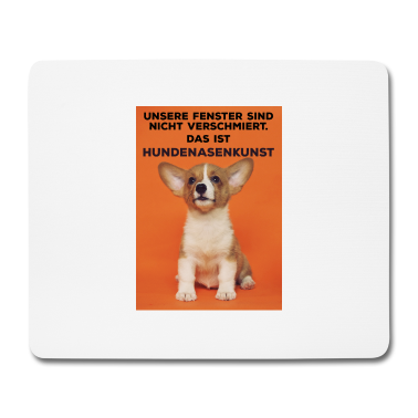 Einzug Mousepad - Witziger Hundespruch