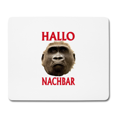 Einzug Mousepad - Hallo Nachbar