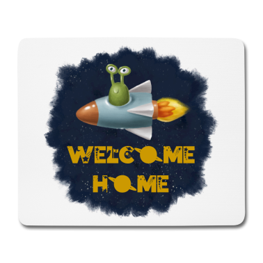 Einzug Mousepad - Willkommen Zuhause