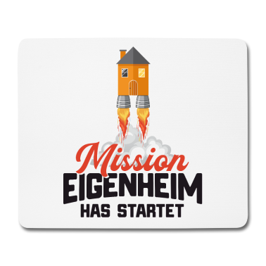 Einzug Mousepad - Bauherr Eigenheim