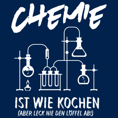 Motiv Chemie - Chemie ist wie Kochen - T-Shirt