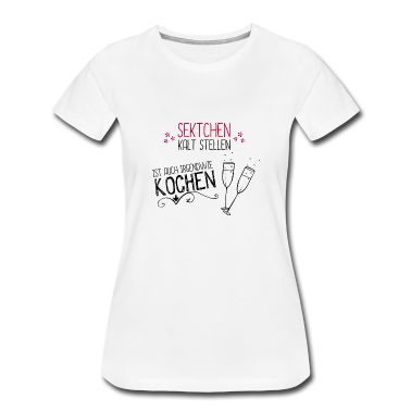Kochen T-Shirt - Sektchen kalt stellen