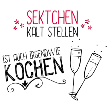 Motiv Sektchen kalt stellen