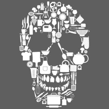 Motiv Koch - Koch Schädel