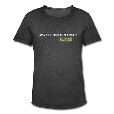Kochen T-Shirt - Wir kochen jetzt Oma
