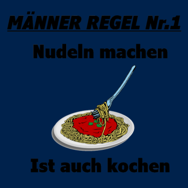Motiv Nudeln machen ist auch Kochen.