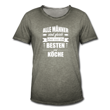 Kochen T-Shirt - besten männer köche