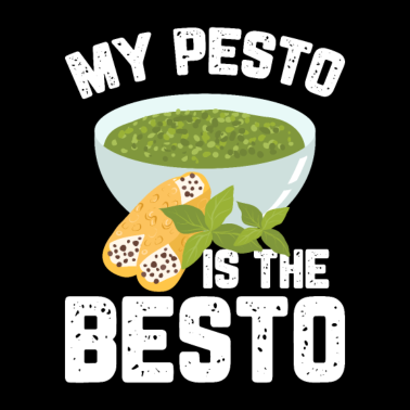 Motiv My Pesto Is The Besto Motiv für einen Spaghetti