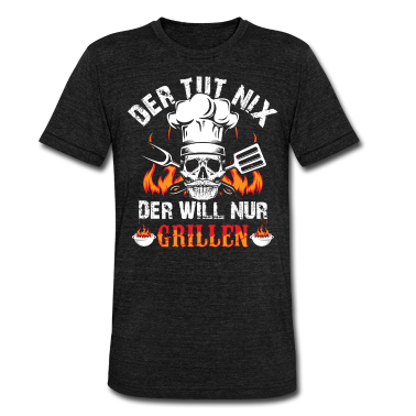 Kochen T-Shirt - Grillmeister Chef Koch Der tut nix der will nur
