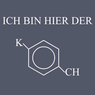 Motiv Ich bin hier der Koch - Chemie Spruch