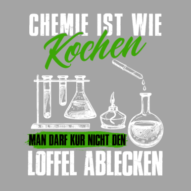 Motiv Chemie ist wie kochen