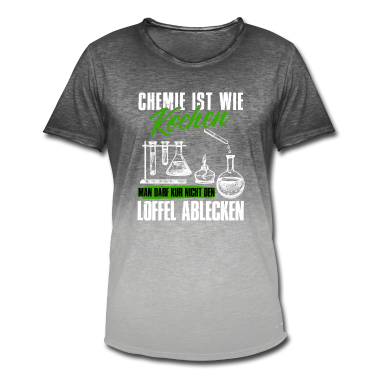 Kochen T-Shirt - Chemie ist wie kochen