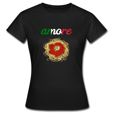 Kochen T-Shirt - Amore Italienische Spaghetti Bolognese Pasta Nudel