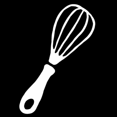 Motiv Schneebesen Hobbykoch kochen backen Küche Geschenk