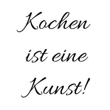 Motiv Kochen Spuch