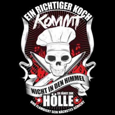 Motiv Koch Geschenk Küche