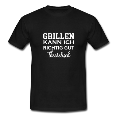 Kochen T-Shirt - Grillen Grillmeister Koch Grill Barbecue Bbq