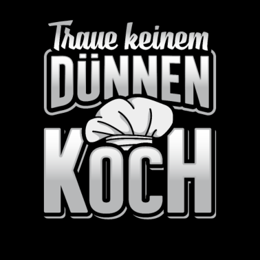 Motiv Koch Spruch Beruf