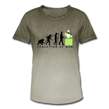 Kochen T-Shirt - evolution_koch_topf_09_201601_3c