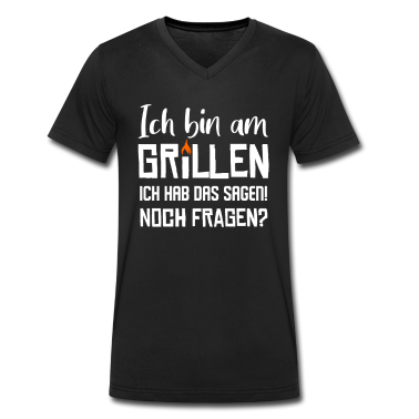 Kochen T-Shirt - Grillen Geschenk Lustige Sprüche Grillmeister BBQ