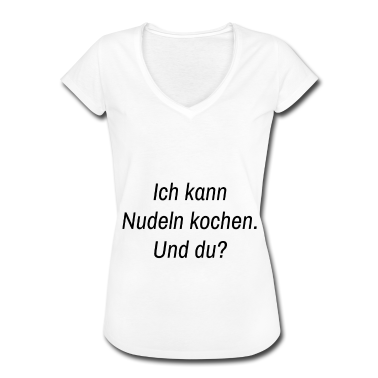 Kochen T-Shirt - Nudeln Kochen Fun Spruch