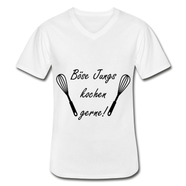 Kochen T-Shirt - Kochen Spruch böse Jungs