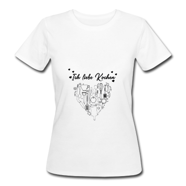 Kochen T-Shirt - Ich liebe Kochen