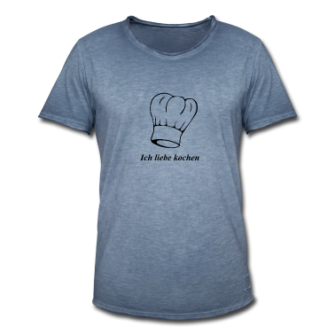 Kochen T-Shirt - Ich liebe kochen