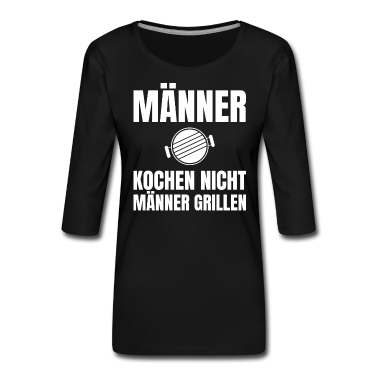 Kochen T-Shirt - Männer Kochen nicht Männer grillen