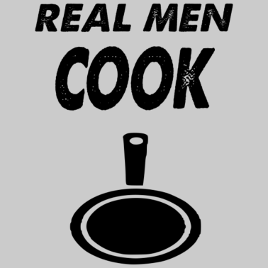 Motiv echte Männer kochen