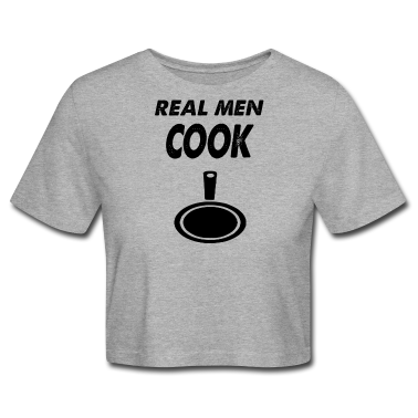 Kochen T-Shirt - echte Männer kochen
