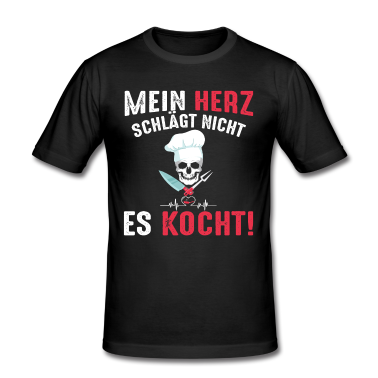 Kochen T-Shirt - Koch kochen Essen Pizza Köche Arbeit Beruf Spruch