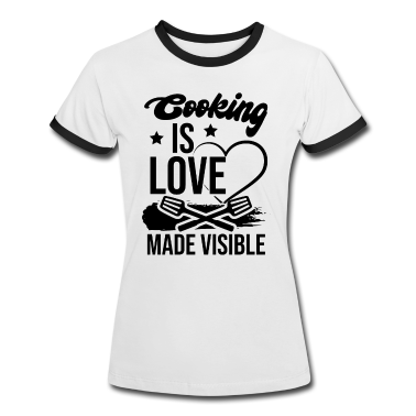 Kochen T-Shirt - kochen ist liebe koch
